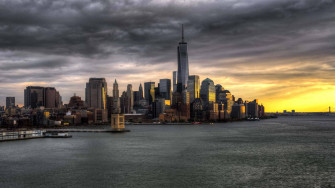 4k Ultra HD City New York One World Trade Center