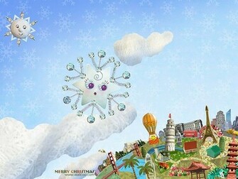 Microsoft Windows Christmas Wallpaper