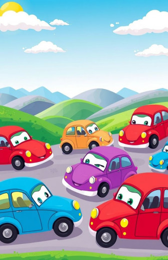 Wallpaper Cars Cartoon