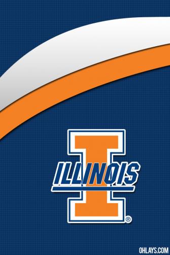 Illinois Fighting Illini iPhone Wallpaper Ohlays