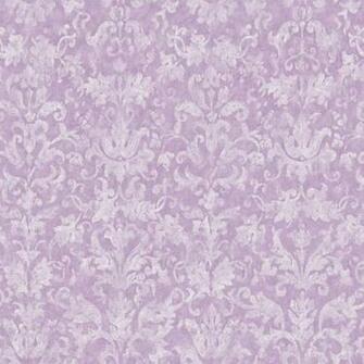 Distressed Damask Purple Prepasted Wallpaper Wall Sticker Outlet
