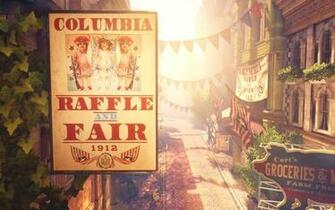 Bioshock Infinite Sign Raffle Fair Wallpaper