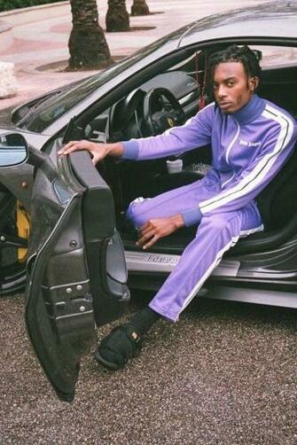 Playboi Carti Shoots With Palm Angels On In Migos