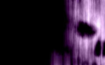 Purple Skull Background HD Wallpaper