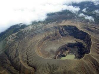 Craters Along With The Crater Lake As Seen From A United States