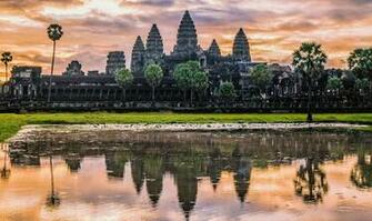 Temple Complex Bayon Wallpaper