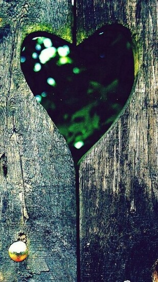 To Click On Love Heart Background Then Choose Save Image As