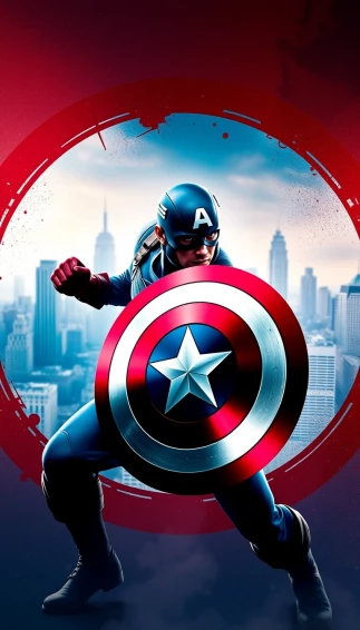Captain America Mobile Wallpaper