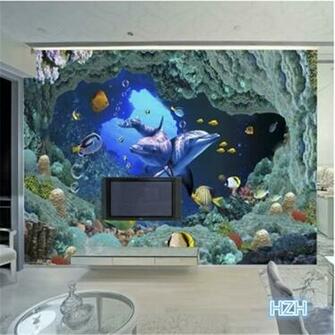 Photo Wallpaper 3d Stereoscopic Living Room Tv Background