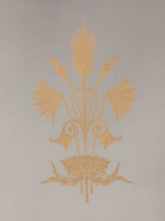 Opulent Hand Printed Victorian Historical Reproduction Wallpaper