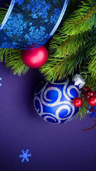 Christmas Ornaments 4k iPhone 6s Plus Pixel Xl One