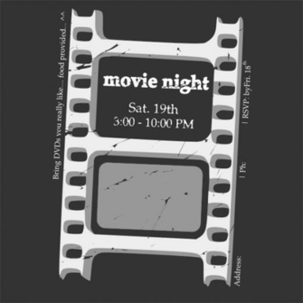Movie Night Ticket Clip Art At Clker Vector Online