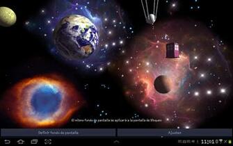 Ufos Space For You 3d Live Wallpaper HD Is A