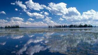 Yellowstone Lake Desktop Pc And Mac Wallpaper