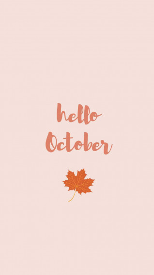 Hello October Wallpaper Ixpap iPhone