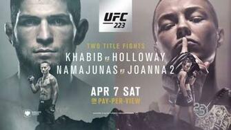 Ufc Khabib Vs Holloway Poster Mma