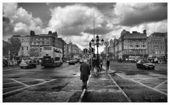 Walking The Streets Of Dublin By Pajunen