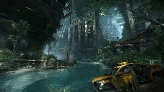 Destroyed City Background Wallpaper Panda