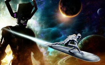 Silver Surfer Computer Wallpaper Desktop Background Id