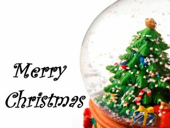 Merrychristmas Snow Globe Wallpaper Computer Best