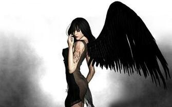 Black Angel Wallpaper