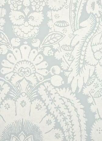 Grey And White Damask Wallpaper Chatterton