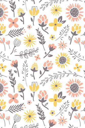 Floral Patterns Wallpaper