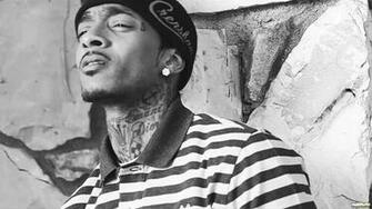 Nipsey Hussle Gangsta Rapper Rap Hip Hop Wallpaper