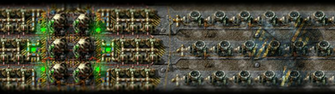 Nuclear Reactor Multiscreen Wallpaper Factorio