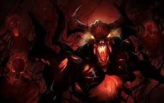 Shadow Fiend Dota Wallpaper Png Transparent Best Stock Photos