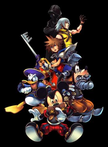 Coded Official Artwork Kh13 For Kingdom Hearts