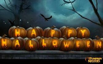 Halloween Desktop Wallpaper Carving Designs