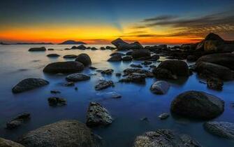 Relaxing Sunset HD Wallpaper