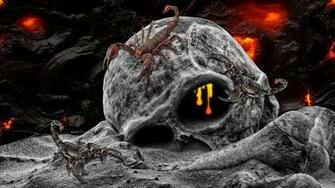 Dark Skull Evil Horror Skulls Art Artwork Skeleton D