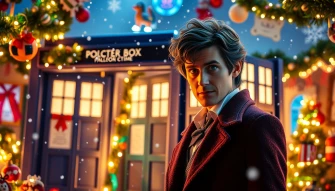 Dr Who Christmas Wallpaper