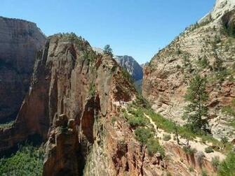 Zion National Park Angels Landing Wallpaper Jpg