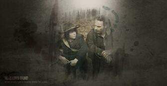 Wallpaper Twd Something Human Rick Carl By Atomicxmario On