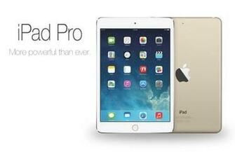 iPad Pro Bersaiz Inci Akan Hadir Dengan Kamera Mp Serta