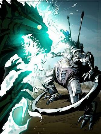 mecha godzilla glow in the dark