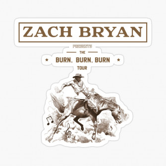 The Burn Tour Zach Bryan Tapestry By
