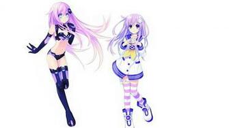 Anime Girls Hyperdimension Neptunia Purple Heart Wallpaper Background