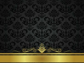 Gold And Black Background The Art Mad Wallpaper