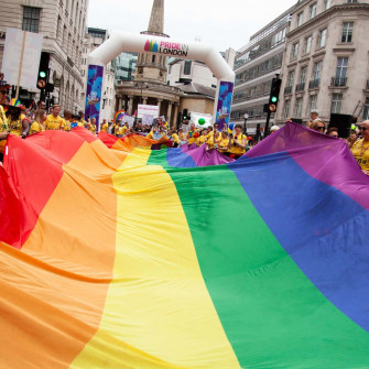 Big Cute Lgbt Pride Flag Wallpaper