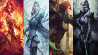 Dota Girl Quadrivium Wallpaper By Meatsnacks