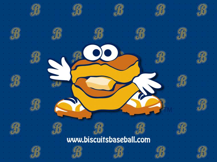 Wallpaper Montgomery Biscuits Fans