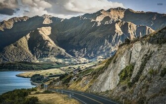 Rocky Mountains New Zealand Wallpaper