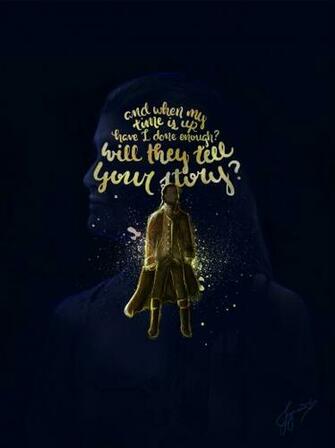Who Lives Dies Tells Your Story Quote Hamilton In