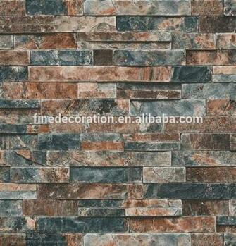 3d Brick Wallpaper Interior White
