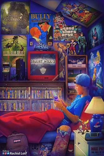 Nostalgia Meets Artistry In This Incredible Video Game Artwork