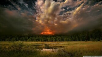 Stormy Sky Wallpaper Wallpoper